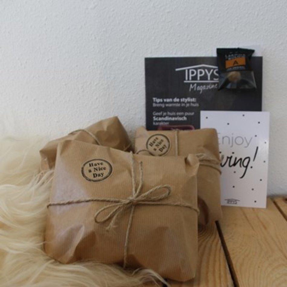 Jouw aankoop inpakken als cadeau