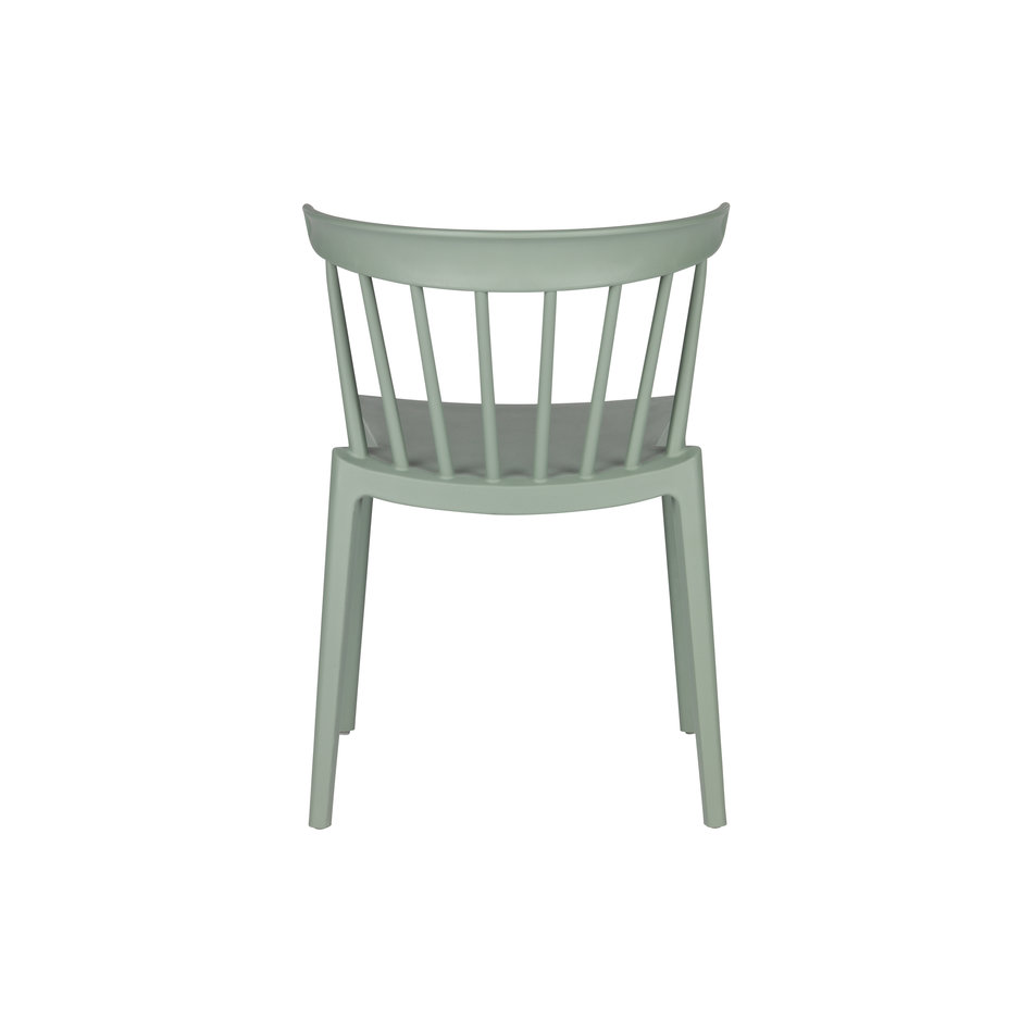 Bliss spijlenstoel jadegroen