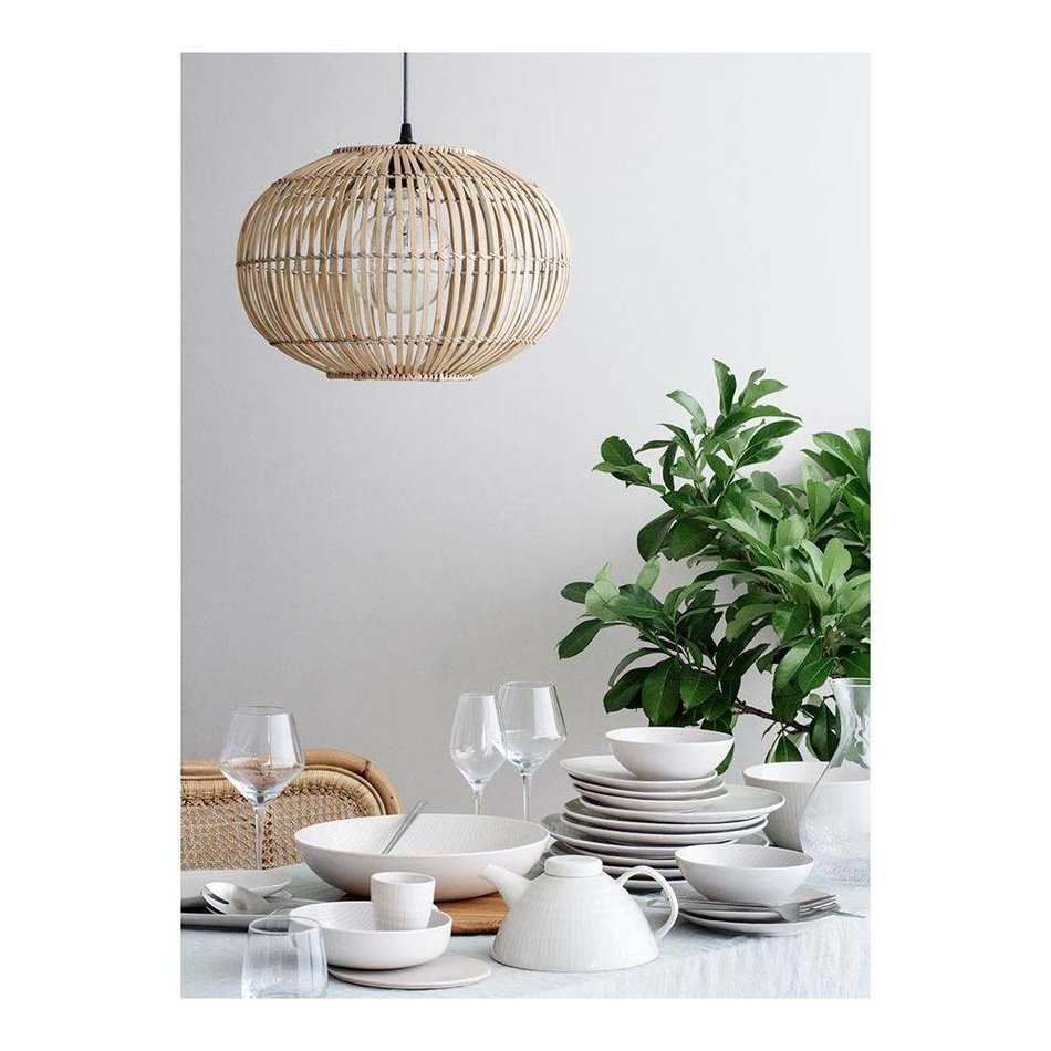 Hanglamp ZEP M naturel bamboe (outlet)