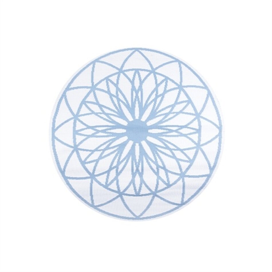 Rond buitenkleed 'Fairytale' blauw PT