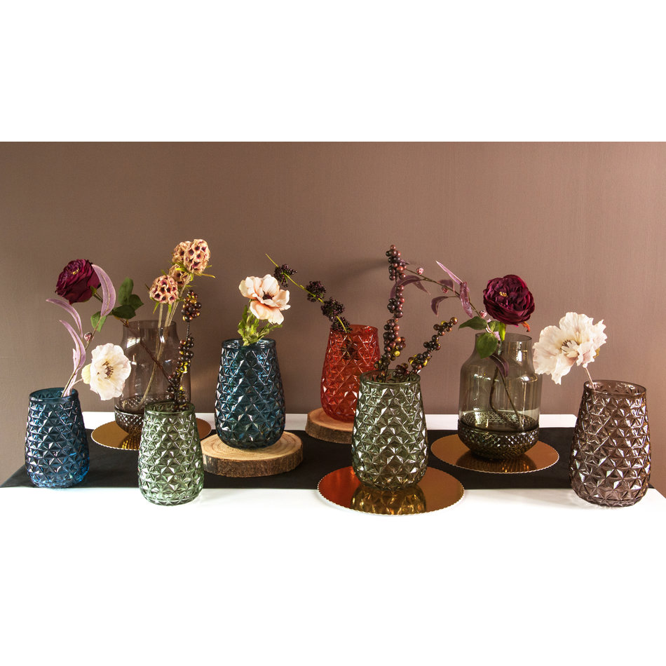 Vaas Diamond Cut grijs