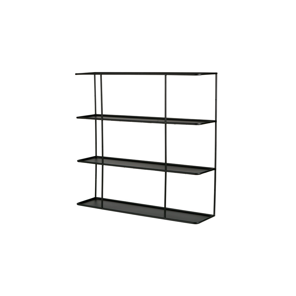 Myrthe vakkenkast zwart