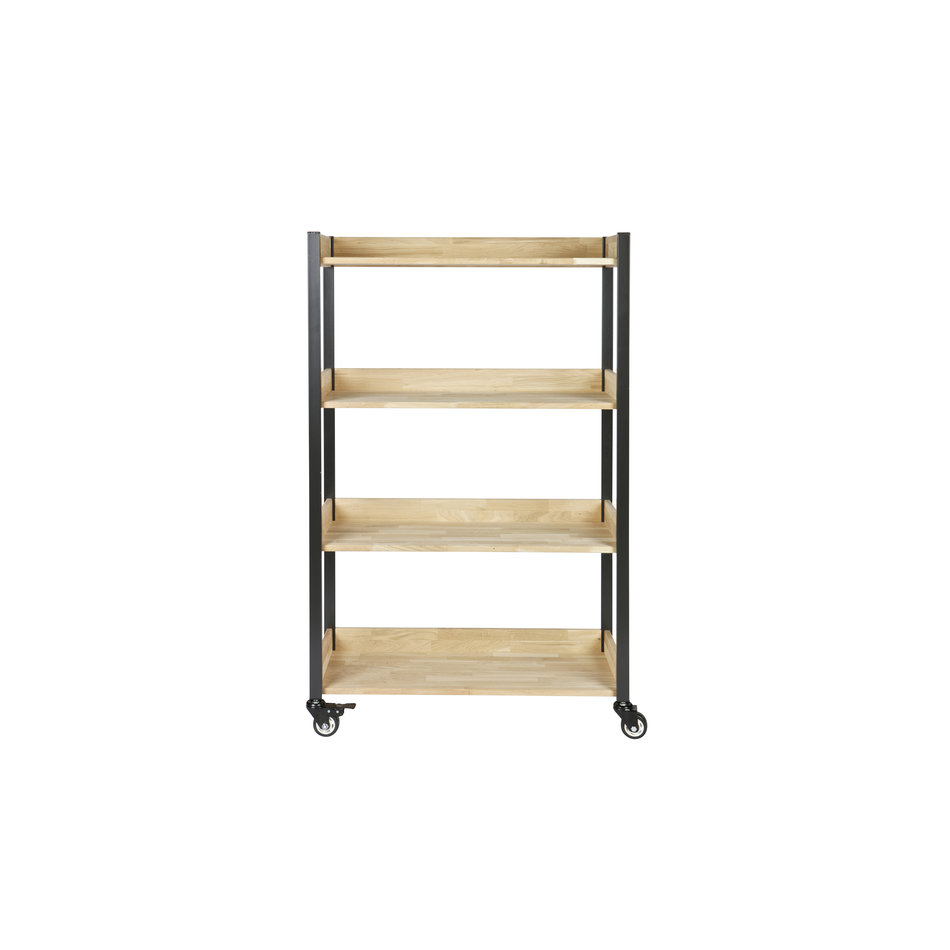 Huib trolley eiken/metaal