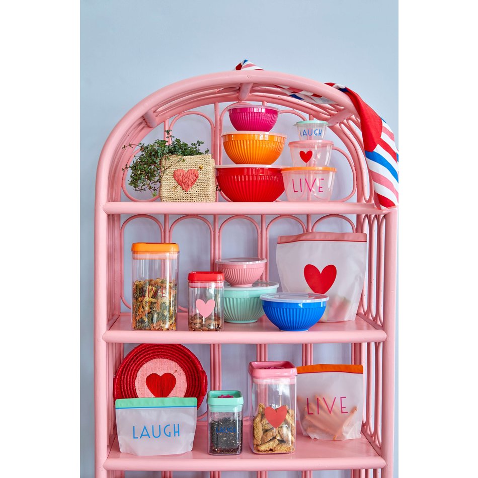 Set van 3 kommen 'Choose Happy'