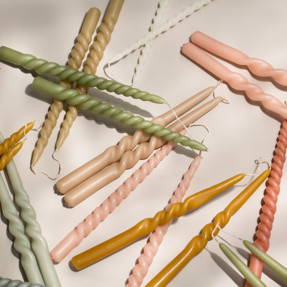 Twist dinerkaarsen skin