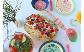 Recept frisse zomercake met aardbei