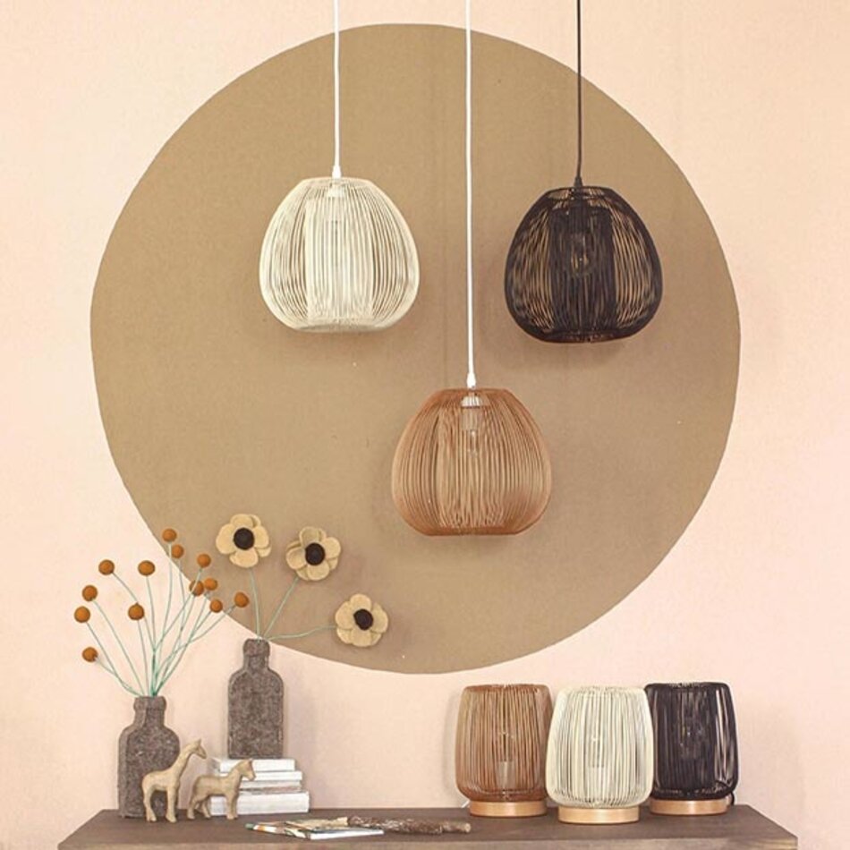 Hanglamp Zef beige