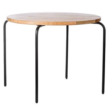 Circle tafel zwart