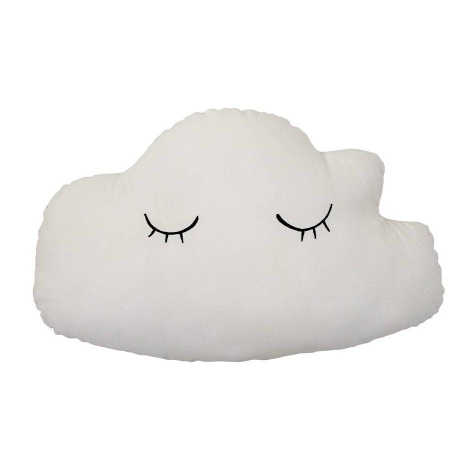 Kussen wolkje met groene achterkant