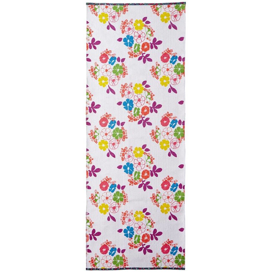 Loper met bloemenprint