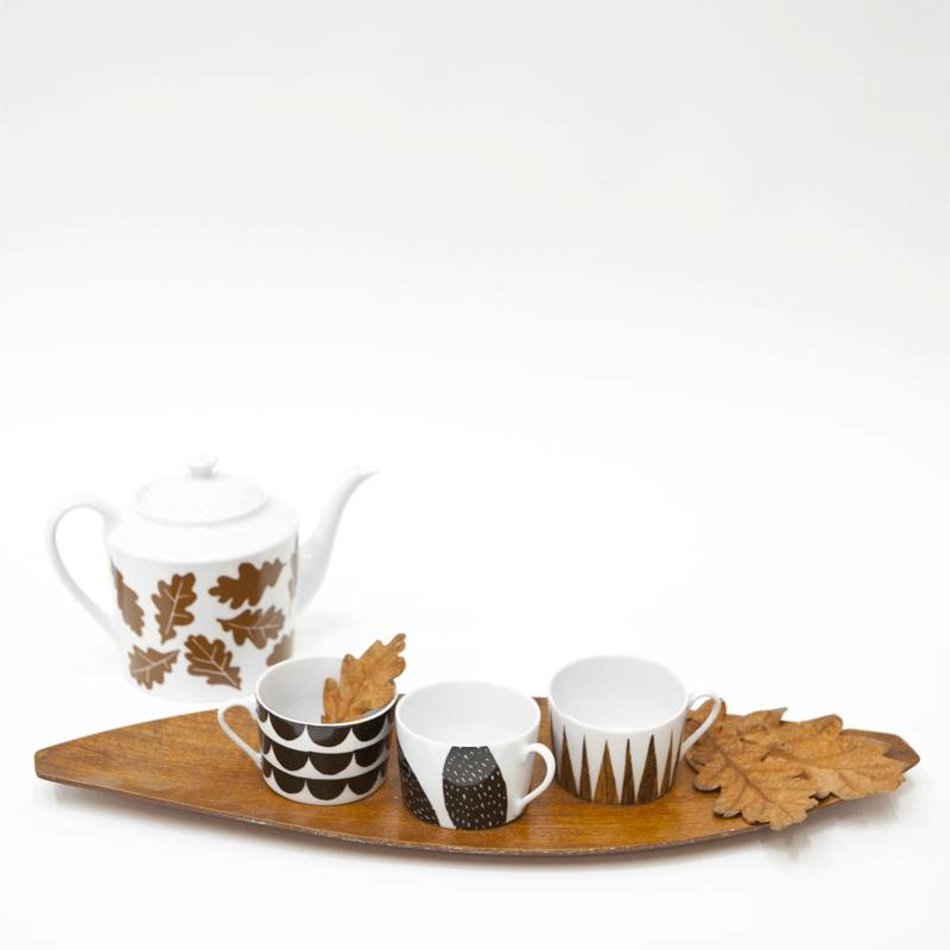 Koffiekop Tu es la vaque - zwart