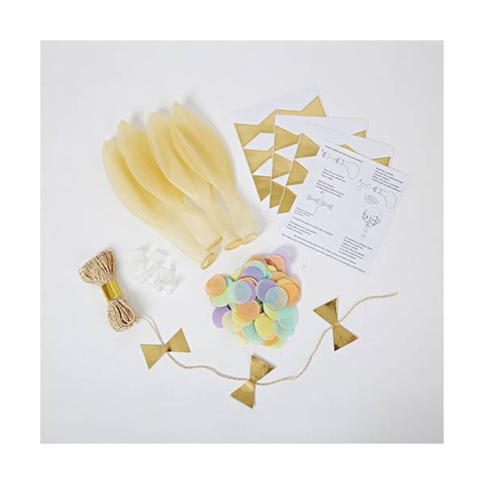 8 confetti ballonnen