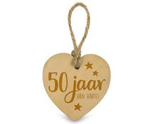 50 jaar houten Hartje 50 jaar houten Hartje