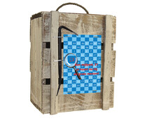 Biercadeau 21 jaar- Houten bierbox Biercadeau 21 jaar- Houten bierbox