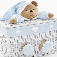 Puccio chest licht blauwe mand (large) - Nanan