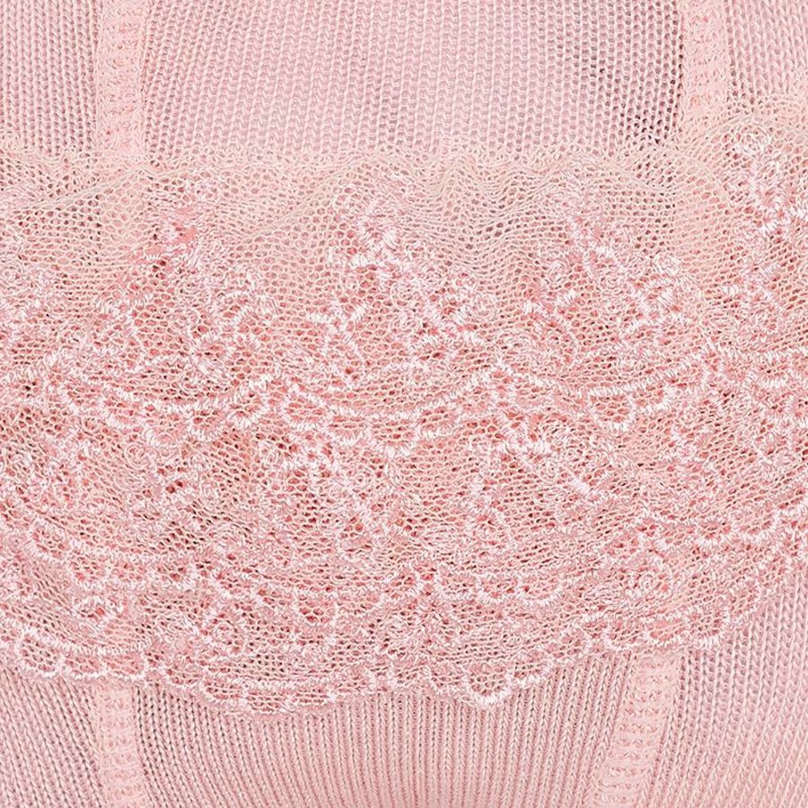 Roze maillot met ruffles - Mayoral