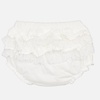 Mayoral: Babykleding & Kinderkleding Elastisch luierbroekje voor meisje (off white) - Mayoral