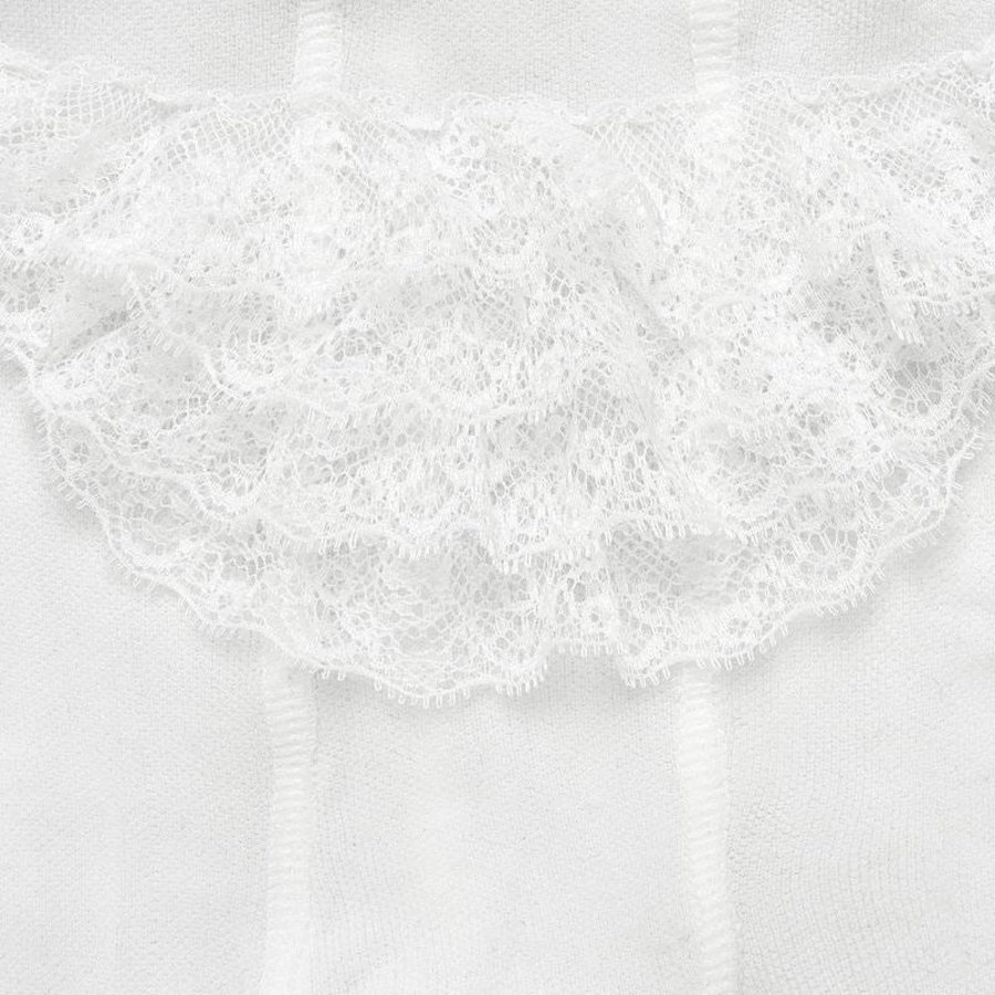 Off white maillot met ruches - Mayoral