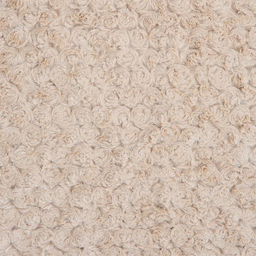 Deken met rozetpatroon (beige) - Mayoral