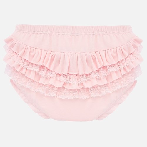 Roze broekje met ruches - Mayoral 