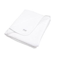 Ledikant deken wit (Chevron White) - Poetree Kids