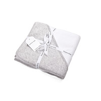 Wikkeldeken licht grijs (Chevron Light Grey) - Poetree Kids