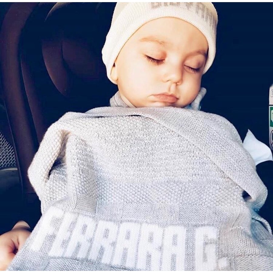 Set: gepersonaliseerde deken & gepersonaliseerde muts