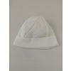 Pureté: Babykleding Off white mutsje met ruit patroon - Pureté