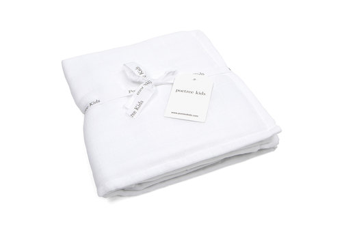 Swaddle doek (White) - Poetree Kids 
