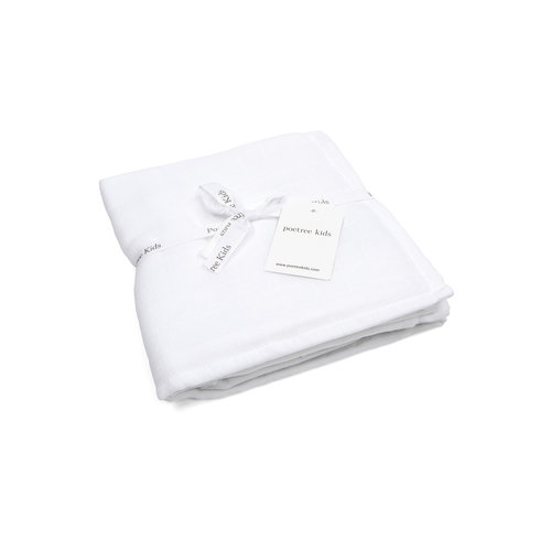 Swaddle doek (White) - Poetree Kids 