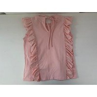 Roze shirt met ruches