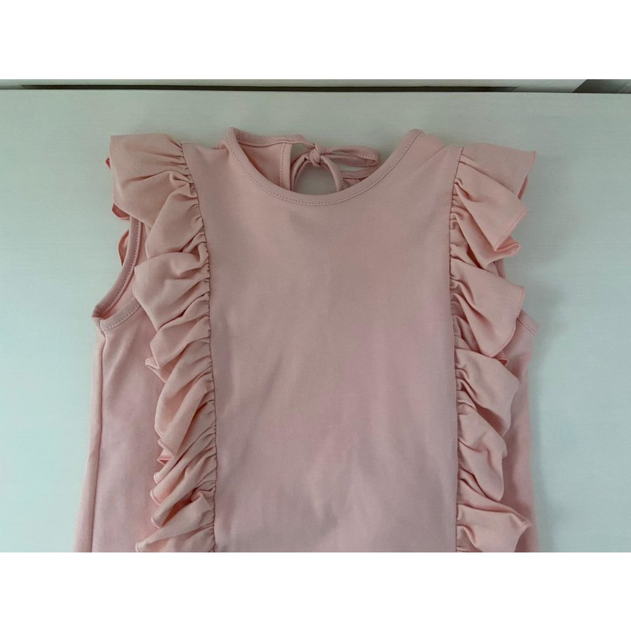 Roze shirt met ruches