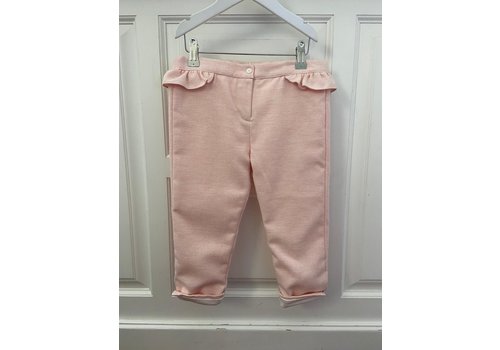 Roze broek met schulprand - Patachou 