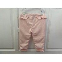 Roze broek met schulprand - Patachou