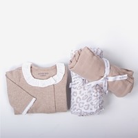 Swaddle doek camel (Chevron Light Camel) - Poetree Kids
