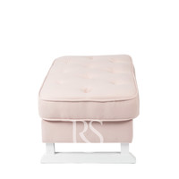 Voetenbank Royal (roze) - Rocking Seats