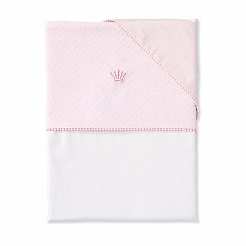 Dekbedovertrek (roze) - First (My First Collection) 