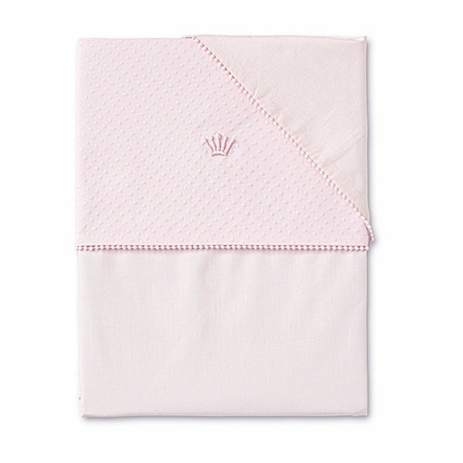 Dekbedovertrek (roze) - First (My First Collection)