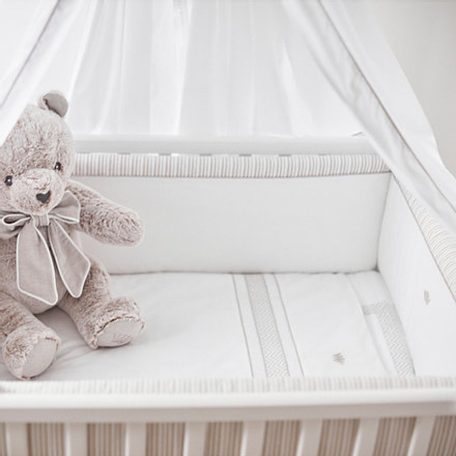 Ledikant laken set (beige) - First (My First Collection)