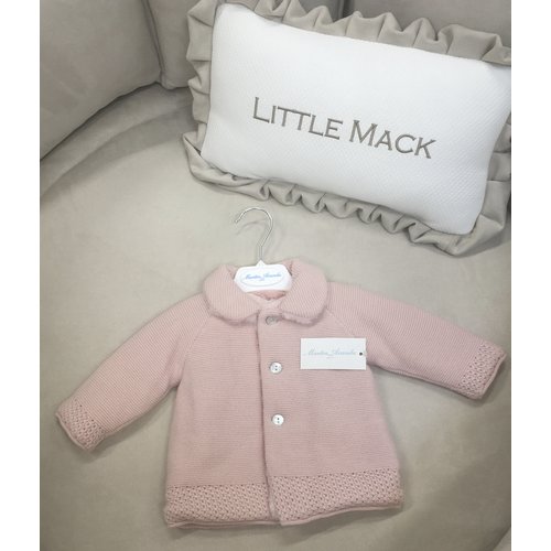 Gebreid jasje (oud roze) - Martin Aranda 