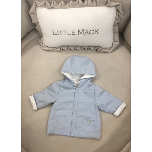 Jas met capuchon (blauw) - Pureté 