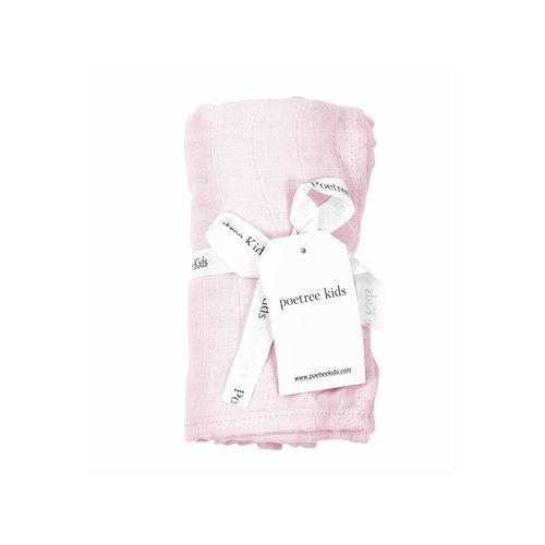 Swaddle doek (Light Pink) - Poetree Kids 