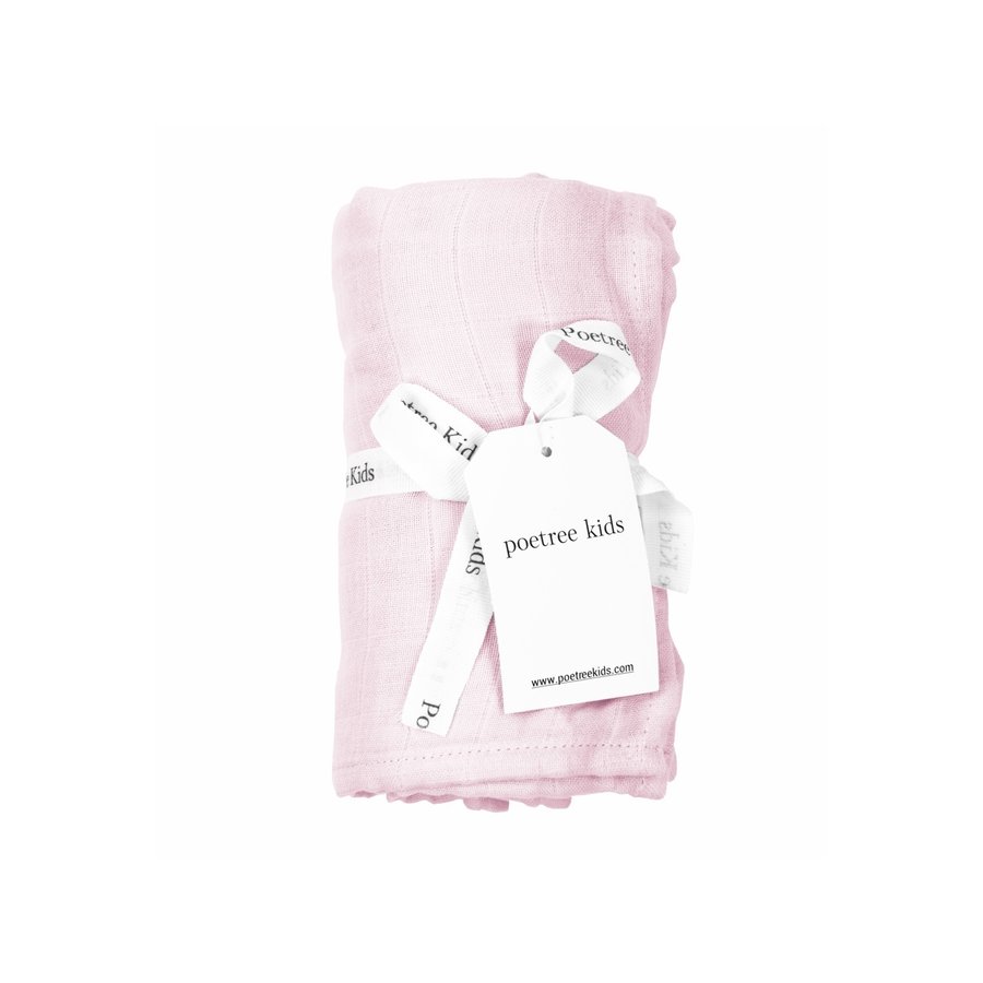 Swaddle doek (Light Pink) - Poetree Kids