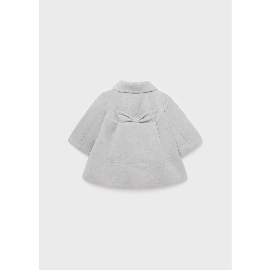 Jas met strik op achterkant (grijs) - Mayoral