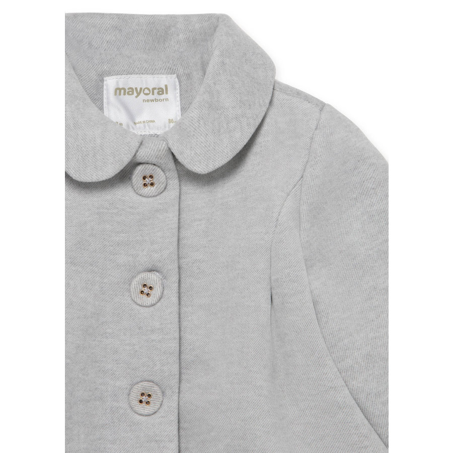 Jas met strik op achterkant (grijs) - Mayoral