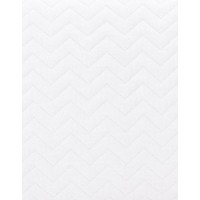 Slaapzak 90cm Wit (Chevron White) - Poetree Kids