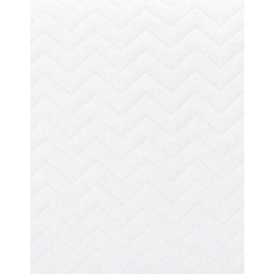 Slaapzak 90cm Wit (Chevron White) - Poetree Kids