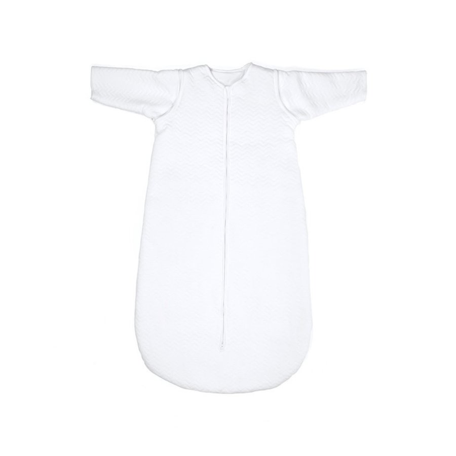 Slaapzak 70cm Blauw  (Chevron White) - Poetree Kids