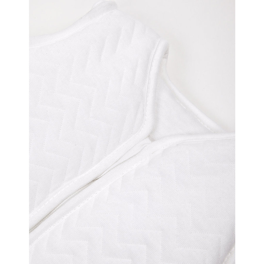 Slaapzak 70cm Blauw (Chevron White) - Poetree Kids