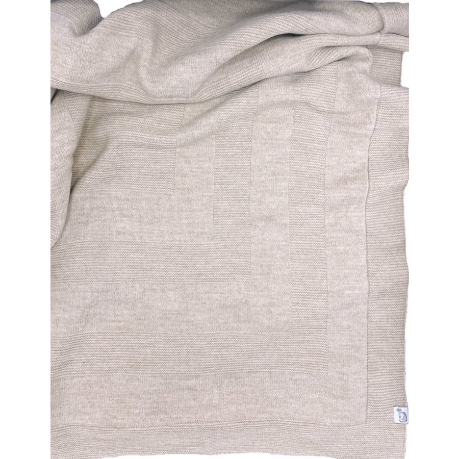 Wiegdeken Aspen Wolmix (Camel) - Poetree Kids